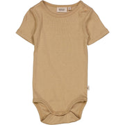 Wheat Body Rib Plain SS  latte