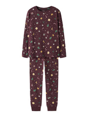 Name it Vismas Nightset 2025 KIDS Burgundy
