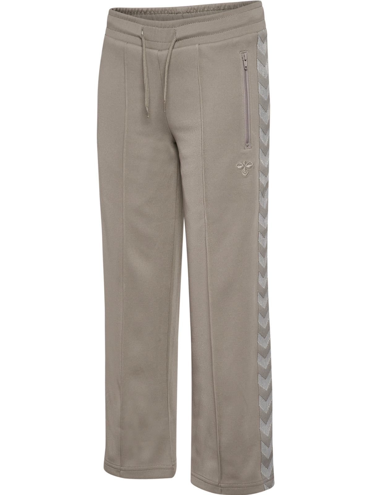 HUMMEL WIDE LEG POLY TAPE PANTS ROCK RIDGE