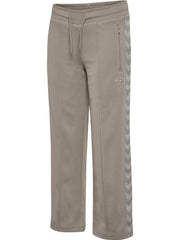 HUMMEL WIDE LEG POLY TAPE PANTS ROCK RIDGE