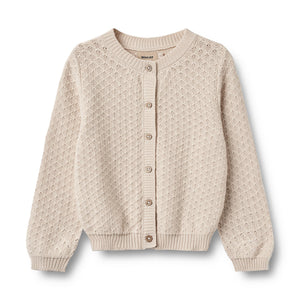 Wheat Knit Cardigan Magnella