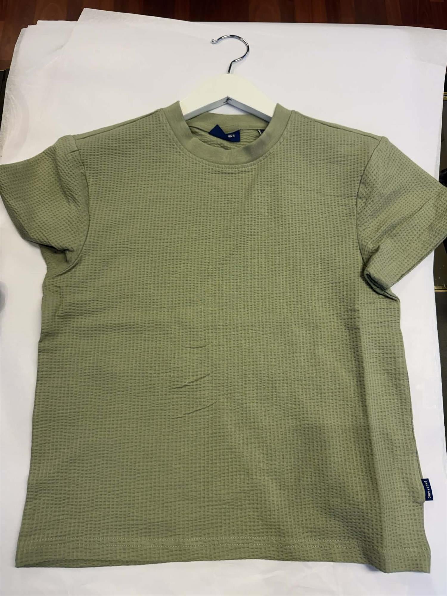 Only & Sons Kian Stripe T-shirt Seagrass