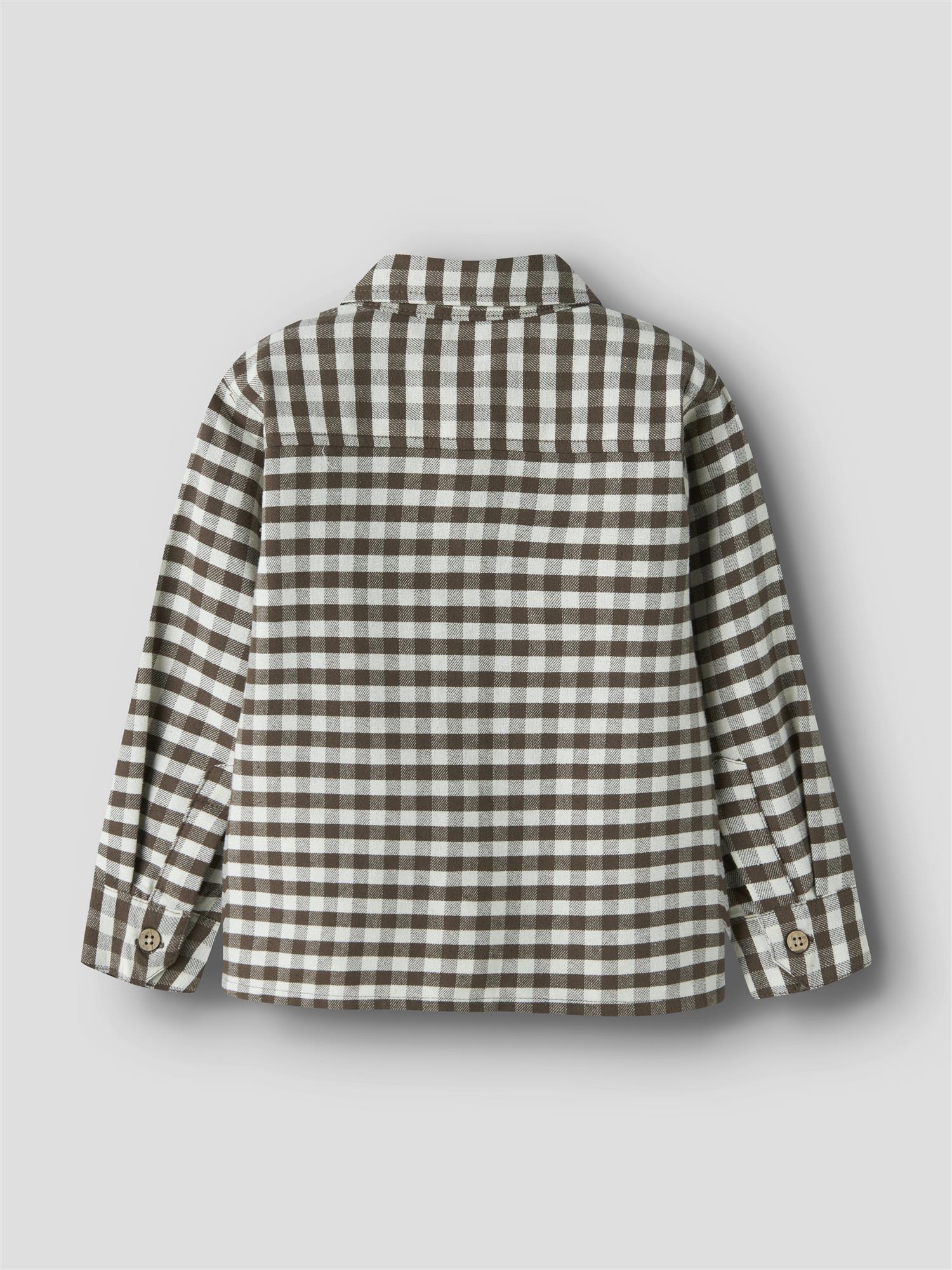 Lil Atelier NOKI LS LOOSE SHIRT Teak