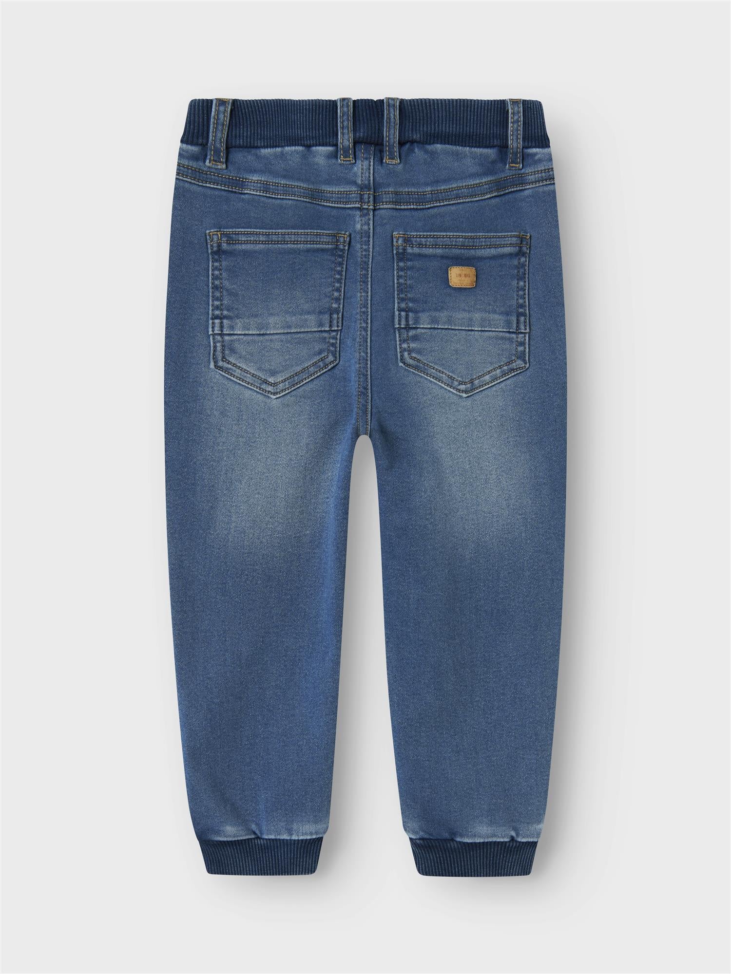 Name it Ben New Fleece Jeans Medium Blue Denim