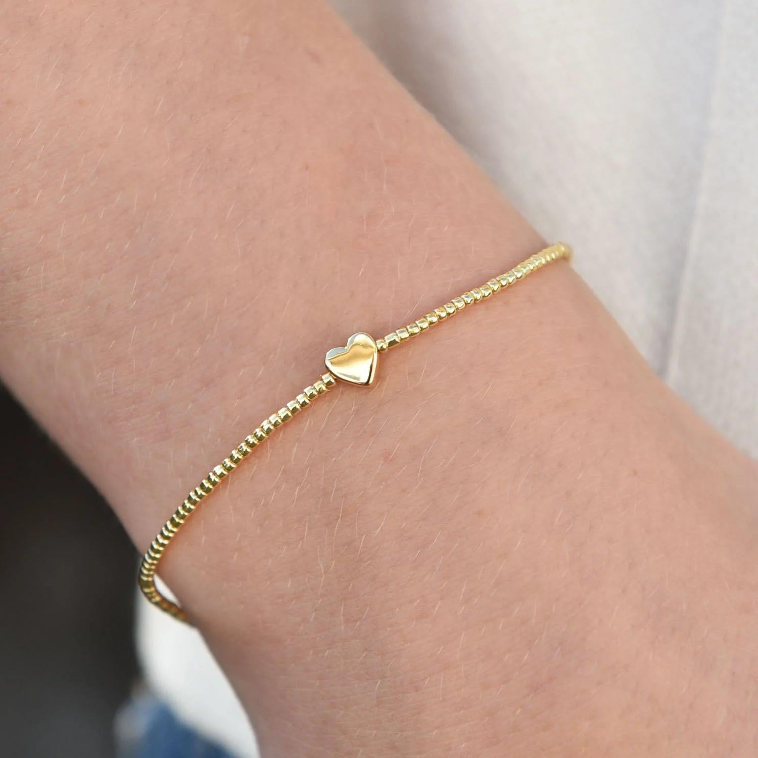 Eline Bang Heart Me Armbånd