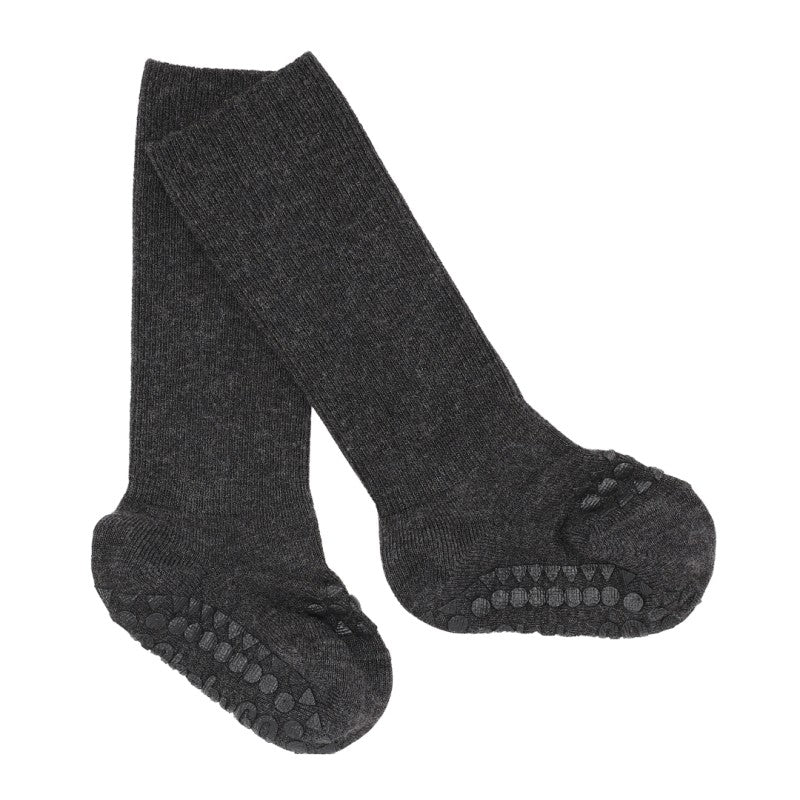 GoBabyGo Non-slip socks - Bamboo Dark Grey