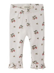 Lil Atelier Gayo Sag Leggings Strawberry