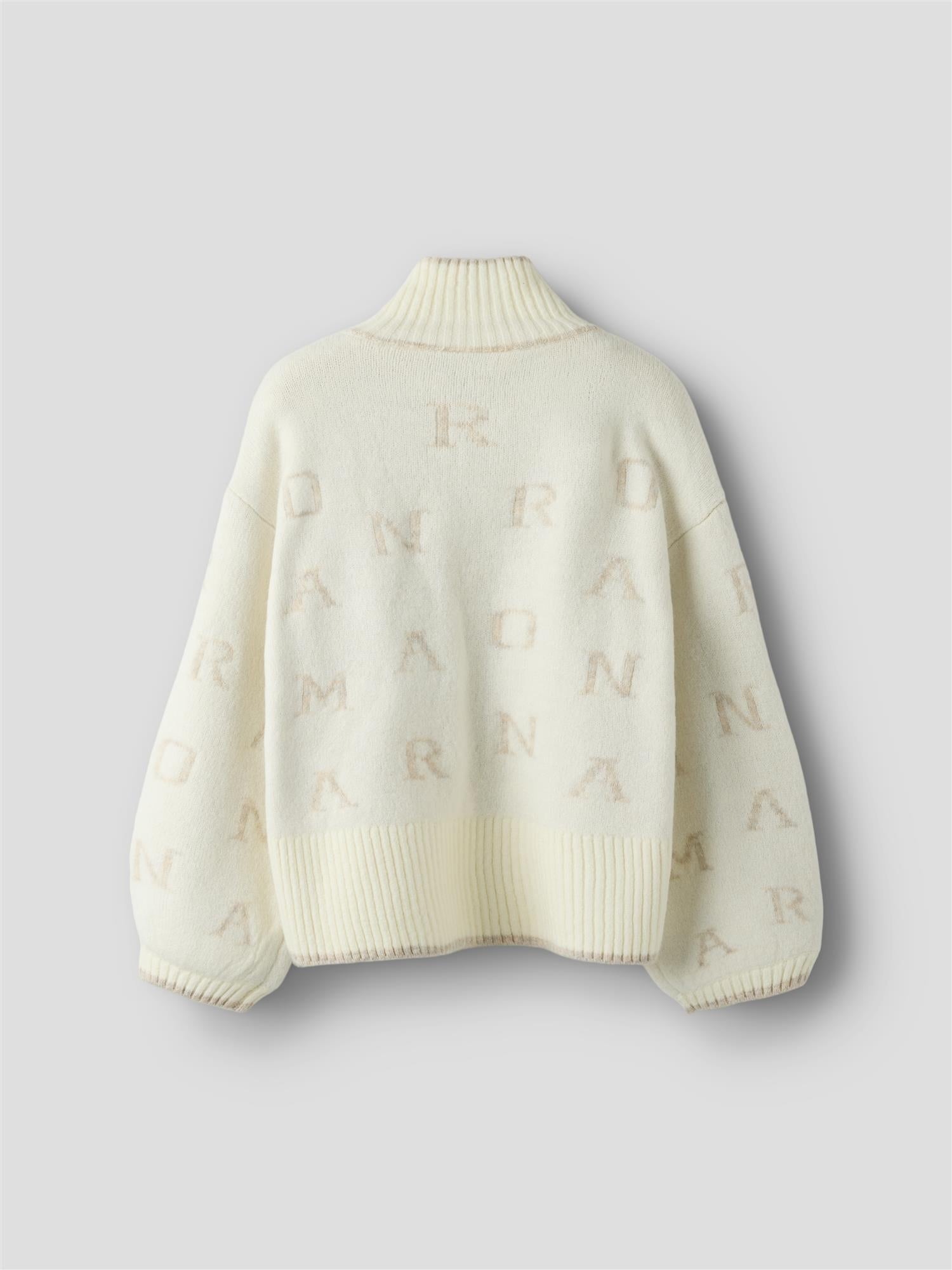 Name it Neifya Oversize Halfzip Cloud Dancer