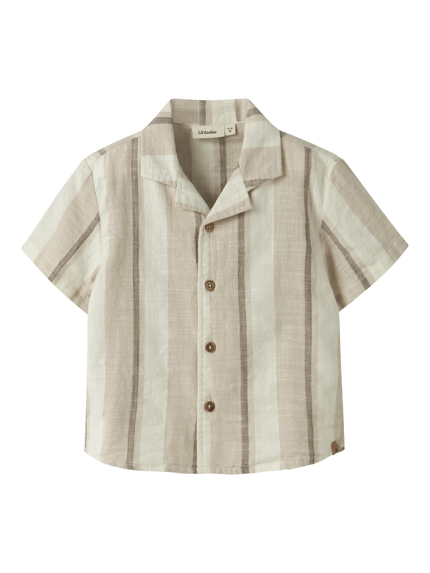 Lil Atelier FIBERT SS LOOSE SHIRT