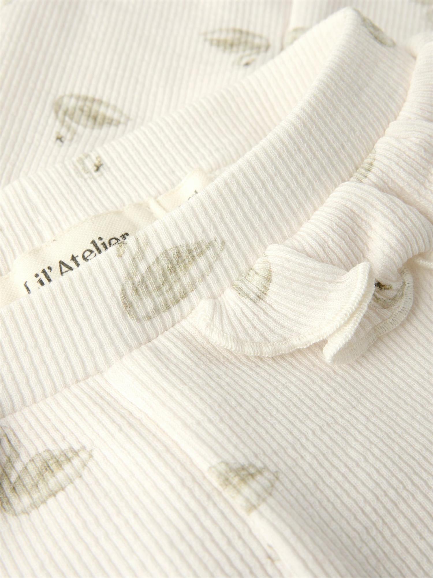 Lil Atelier Gavo Efi Slim Leggings Swan