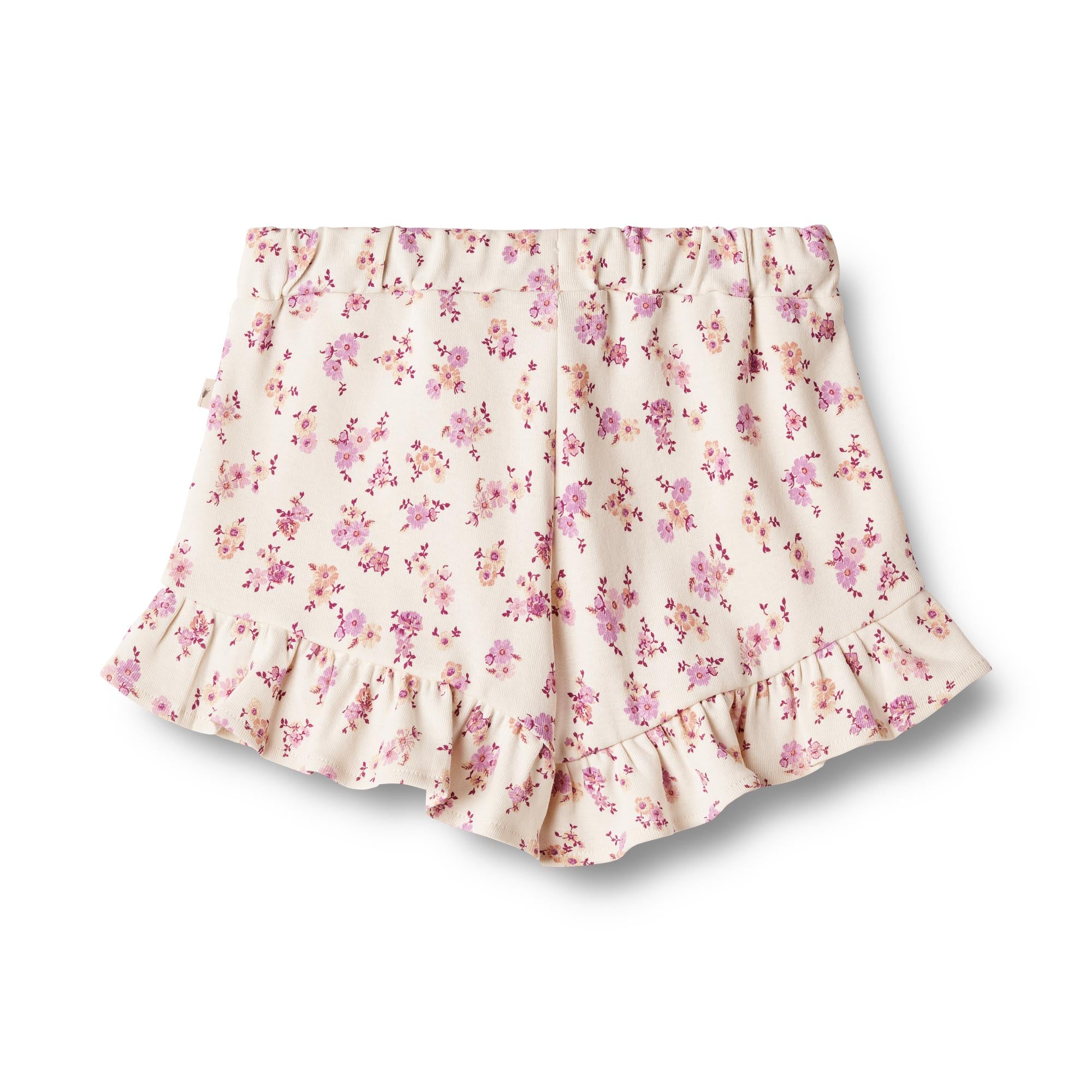 Wheat Jersey Shorts Deva shell flowers