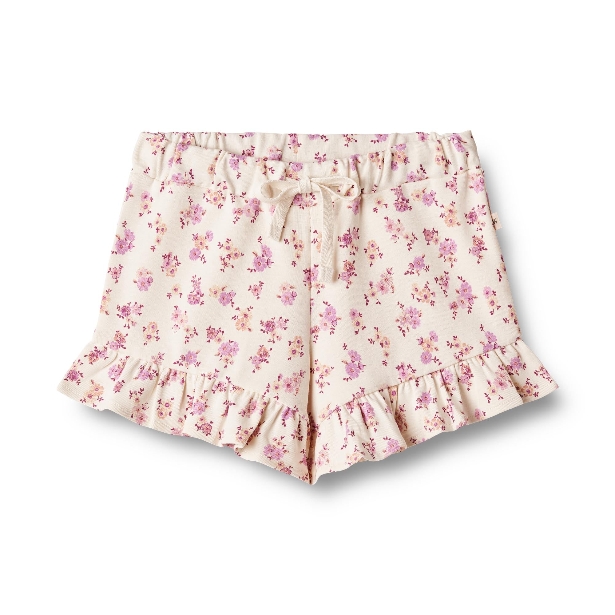 Wheat Jersey Shorts Deva shell flowers