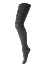 MP Tights Wool Dark Grey Melange