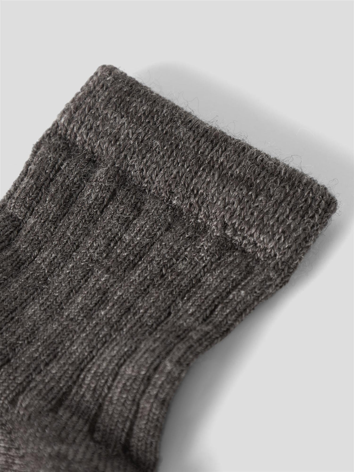 Lil Atelier Rakel Wool NIL SOCK SEPIA TINT