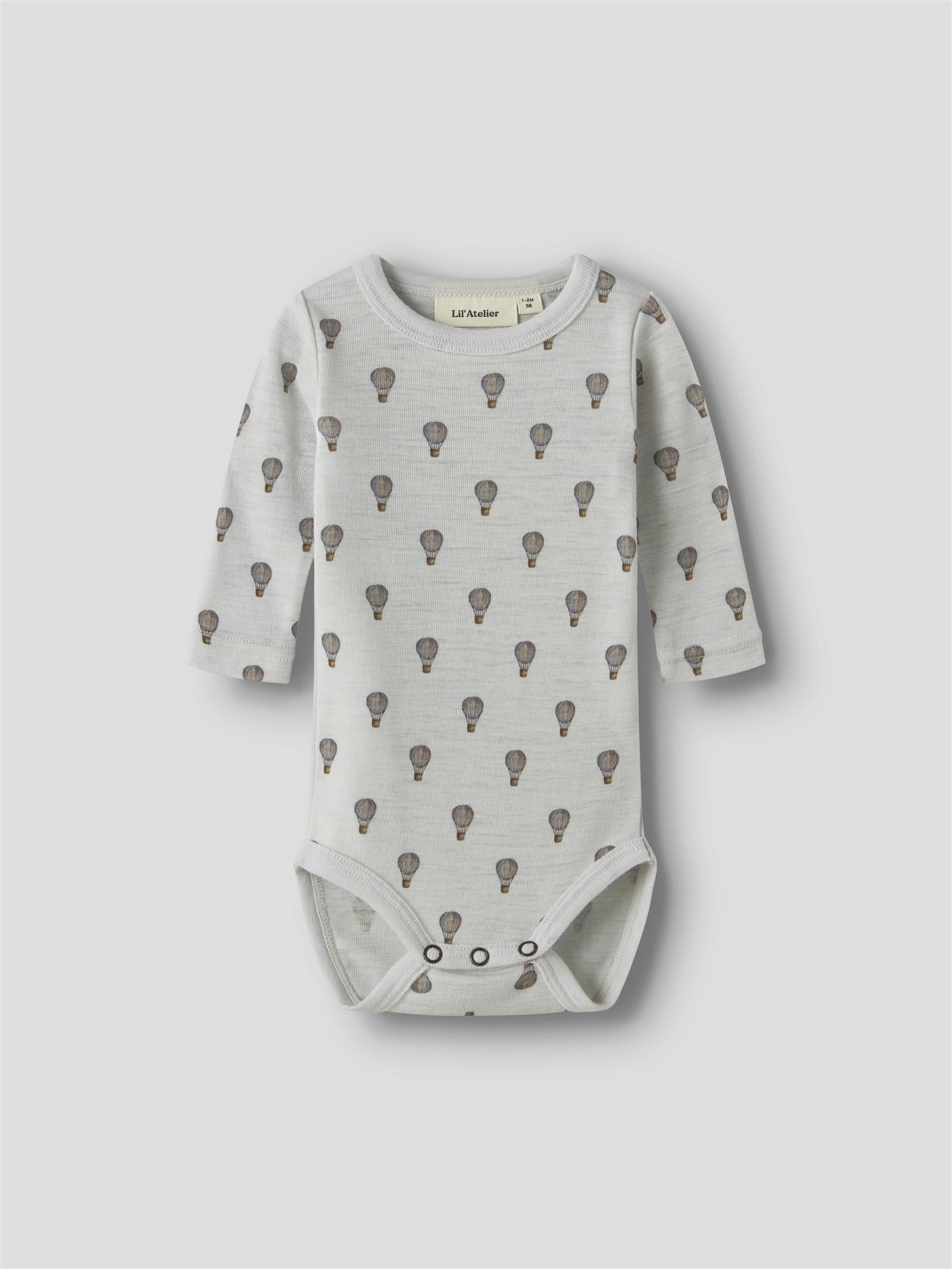 Lil Atelier NOEL NOR WOOL LS SLIM BODY Airbaloon