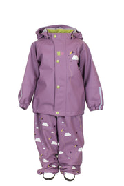 Kattnakken Plask Regnsett ss24  Fiol