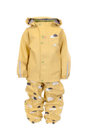 Kattnakken Plask Regnsett ss24 Korngul