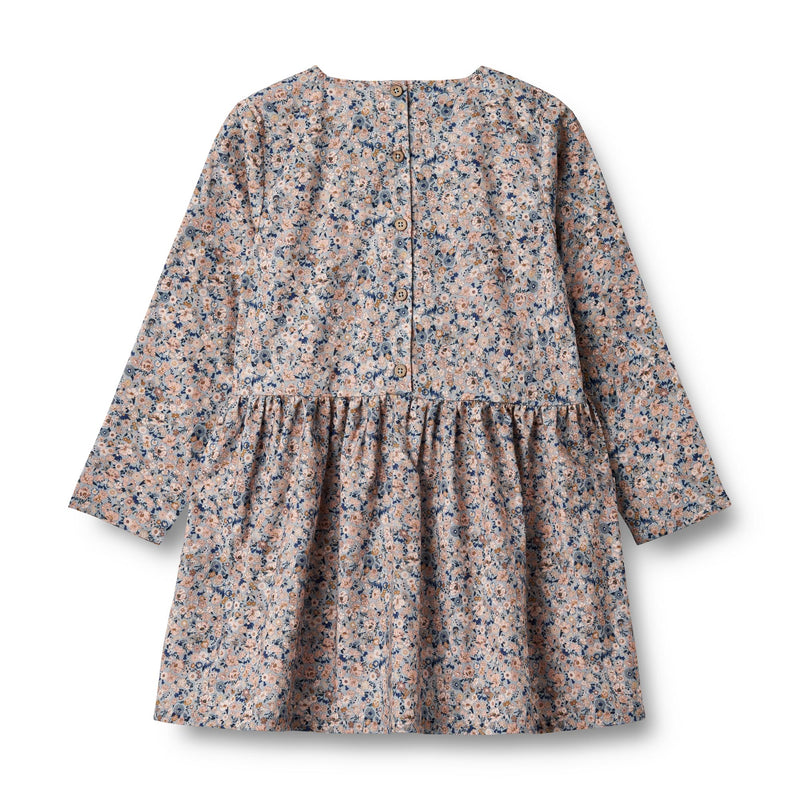 Wheat Dress L/S Aima cloudy wild flowers