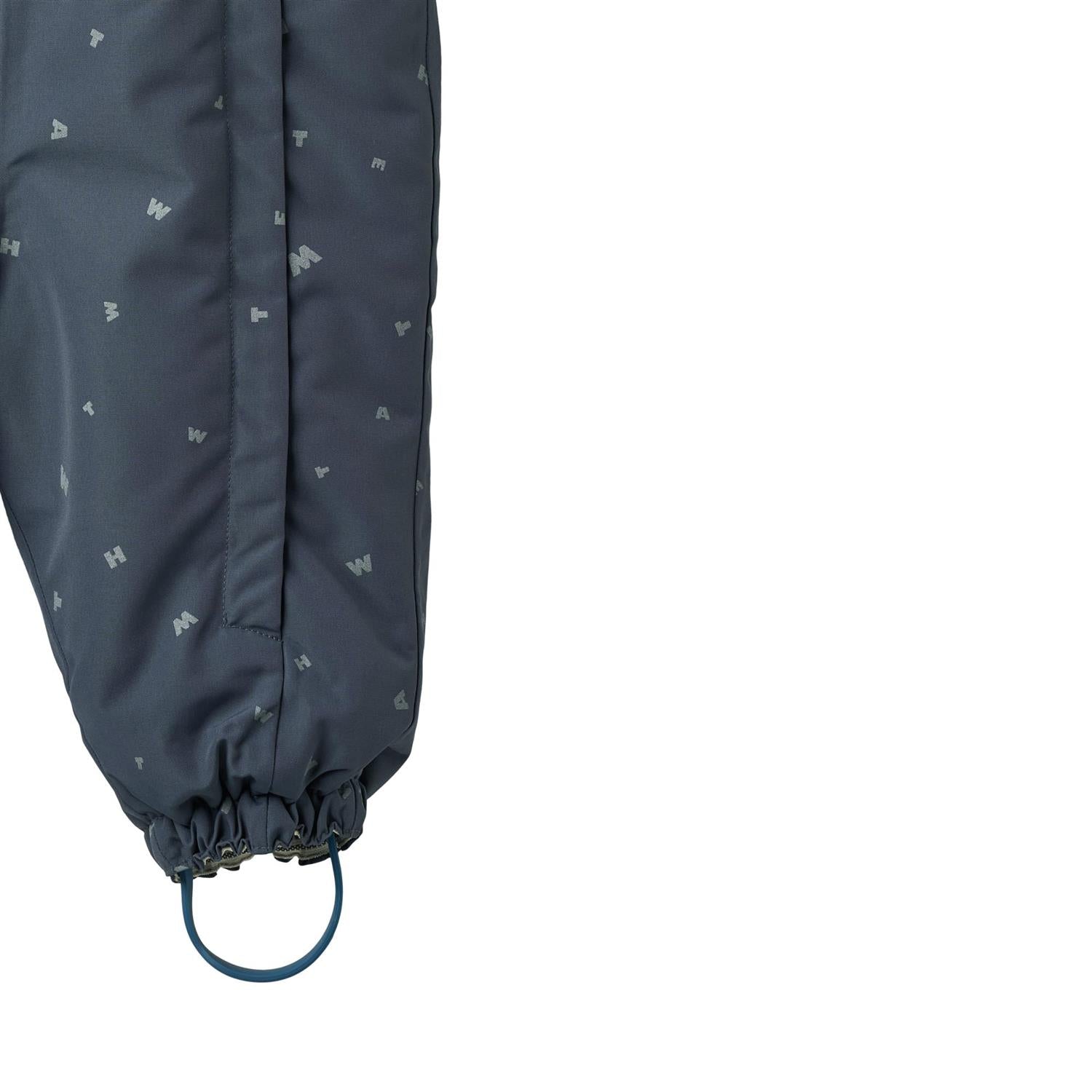 Wheat Snowsuit Adi greyblue letters