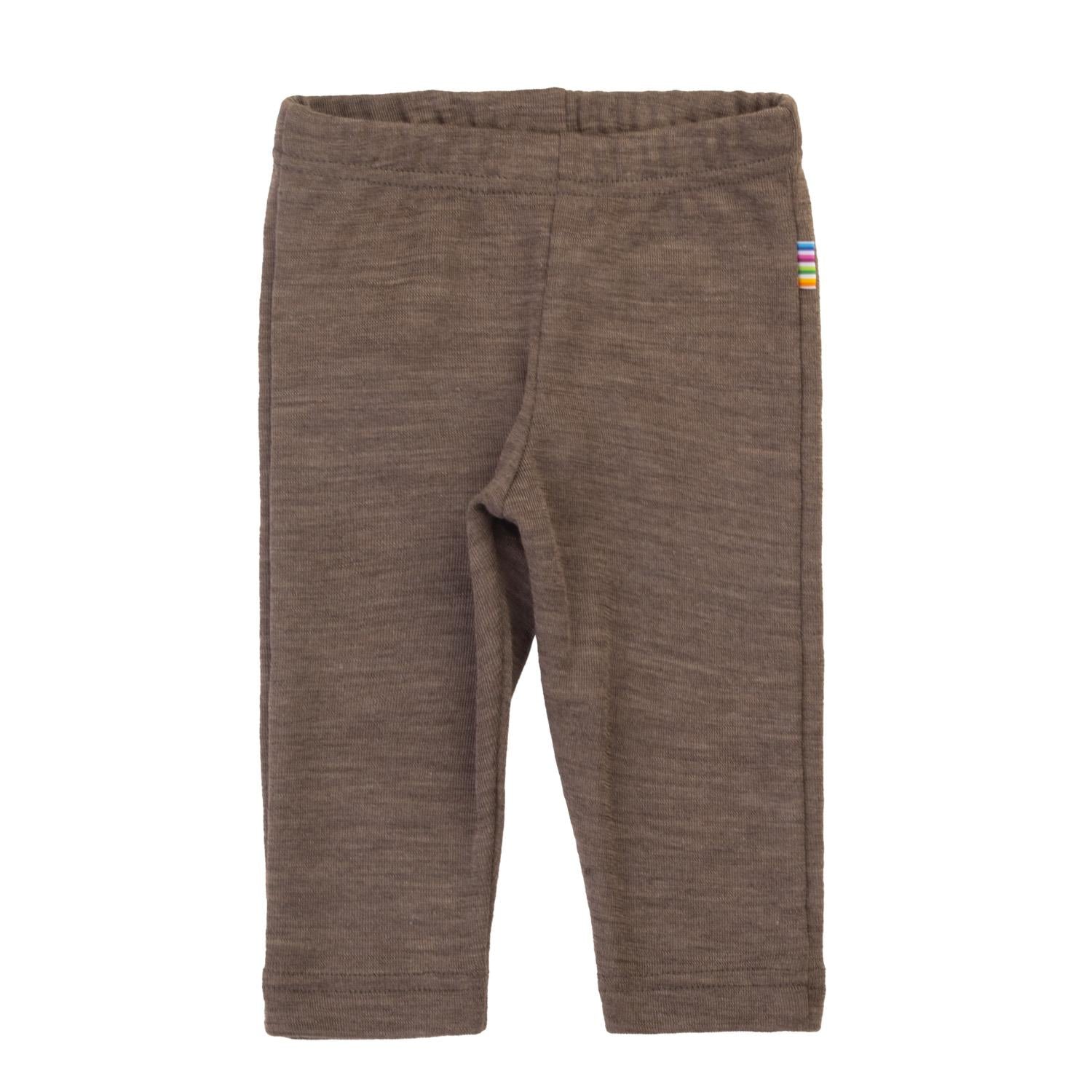 Joha Leggings Ull/silke lys brun