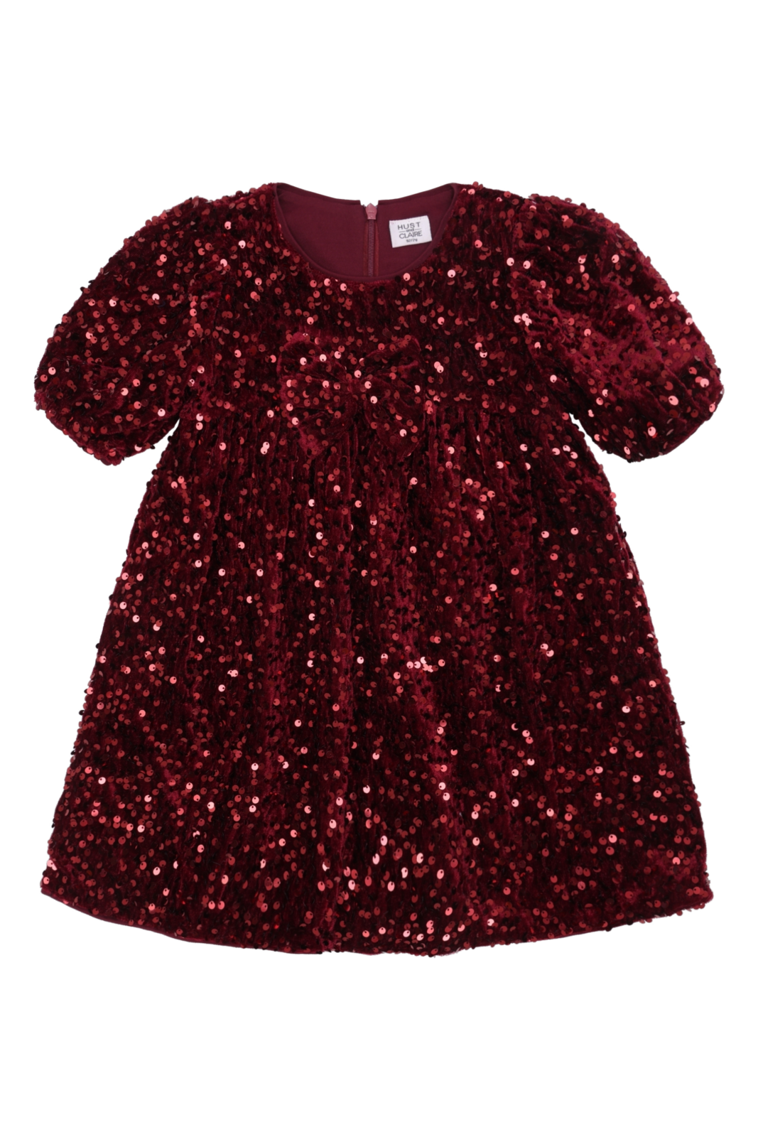Karoline Sequins Bow Dress New Moon