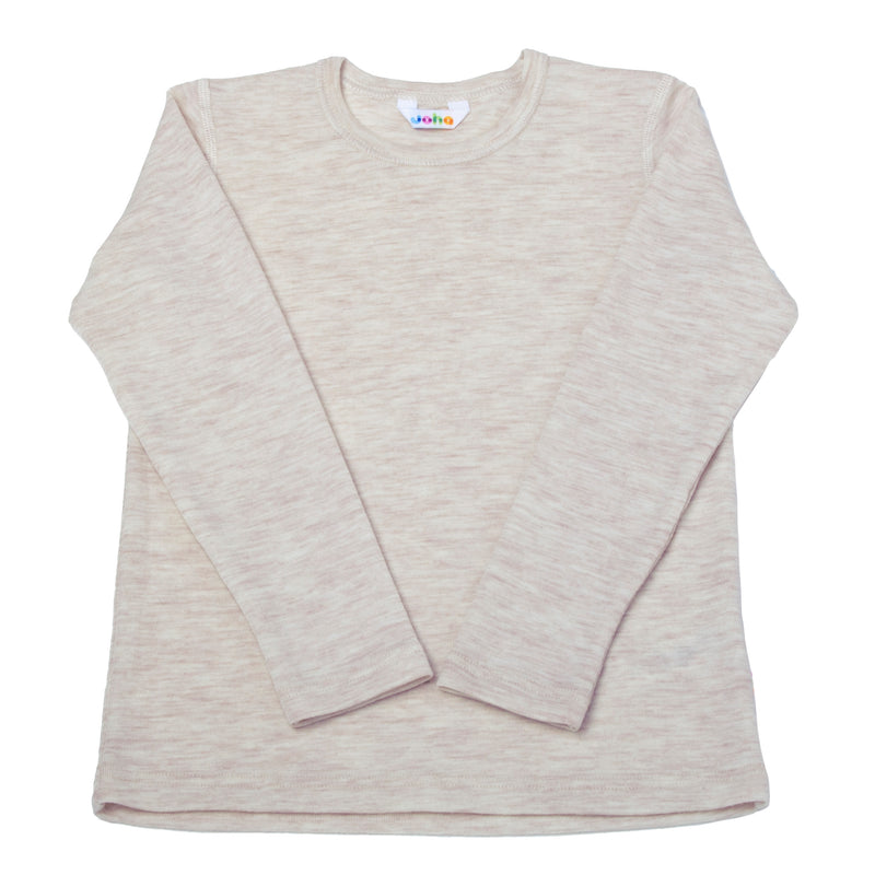 Joha Merino Ull Top Beige