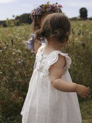 Lil Atelier Fiola Dress Coconut Milk