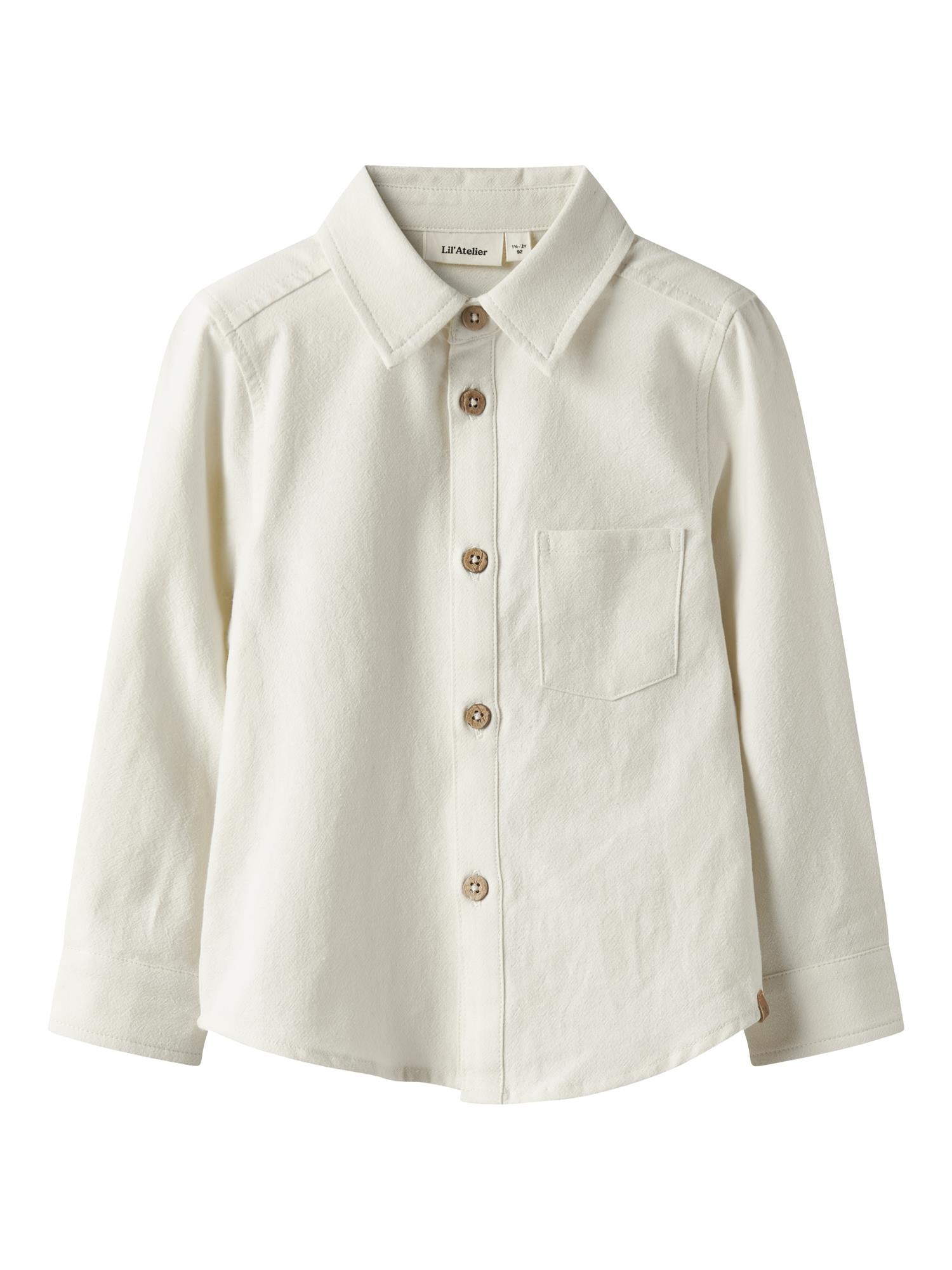 Lil Atelier Hadam Shirt 2025 Turtledove