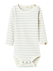 Lil Atelier Geo Ls Body Zen Blue Stripe