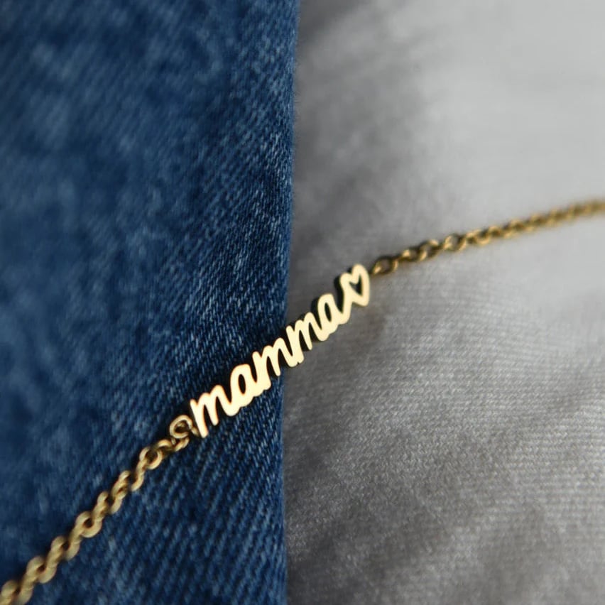 Eline Bang Mamma armbånd – 18k gullbelagt (PVD)
