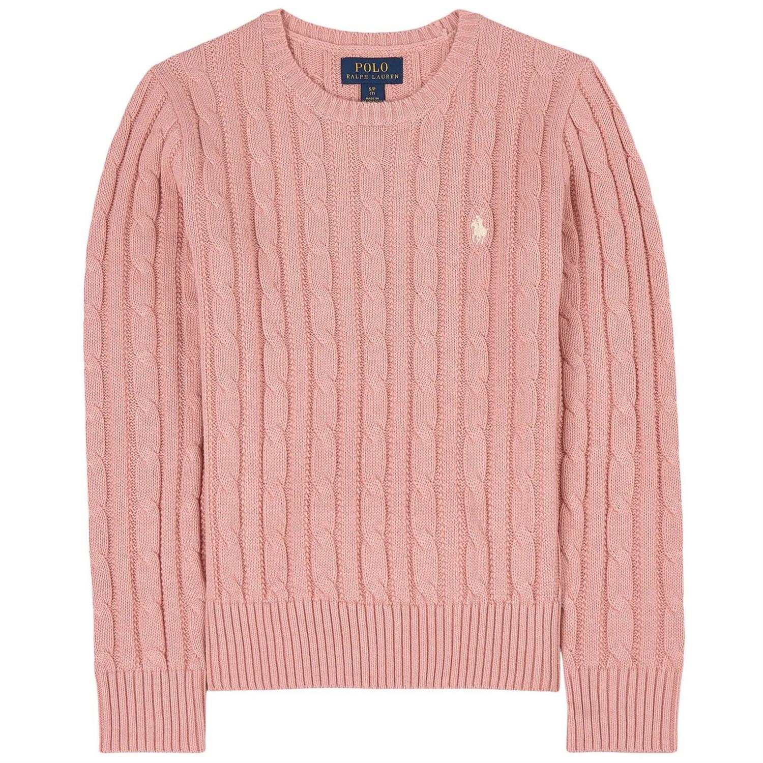 Ralph Lauren Cable Cotton Adirondack Pink