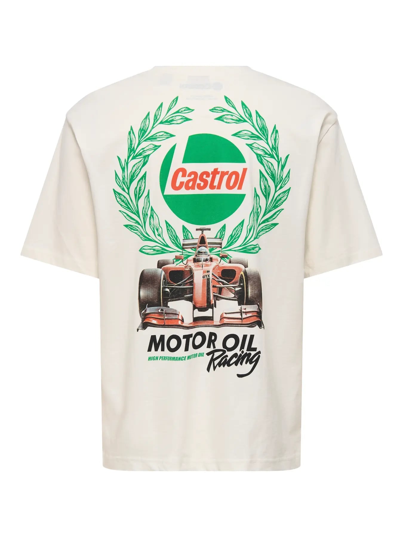 Only & Sons CASTROL RLX SS LIC TEE