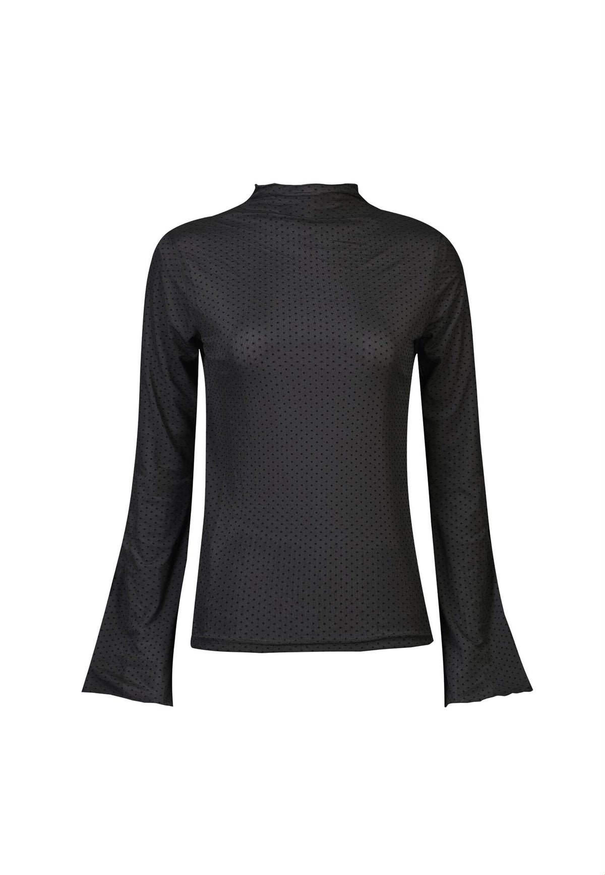 MESH LS TROMPET TOP