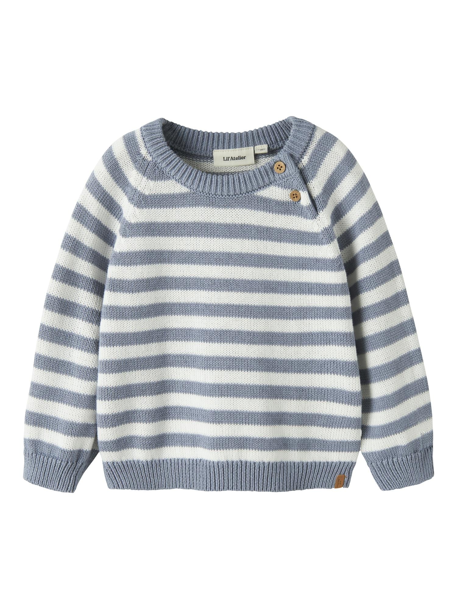 Lil Atelier DASON LS KNIT Tradewinds