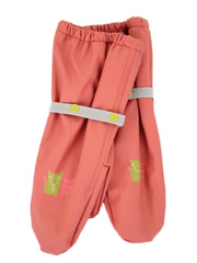 Kattnakken Regnvottar Barn Mørk Rose