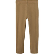 Lil Atelier Noel Neb Wool Leggings Tigers Eye