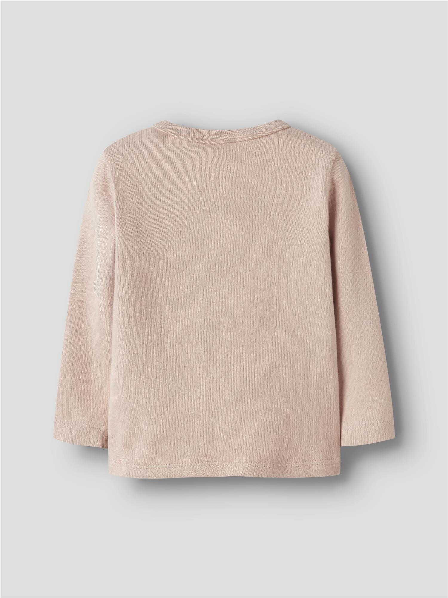 Lil Atelier Thora HIR LS SLIM TOP Cameo Rose
