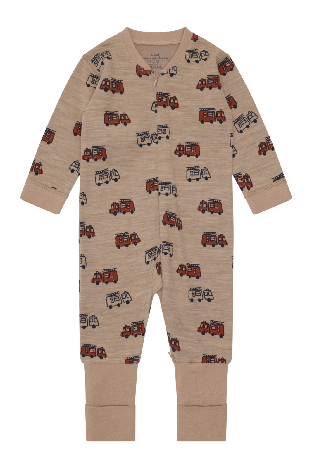 Hust and Claire Manui Firetruck Zip