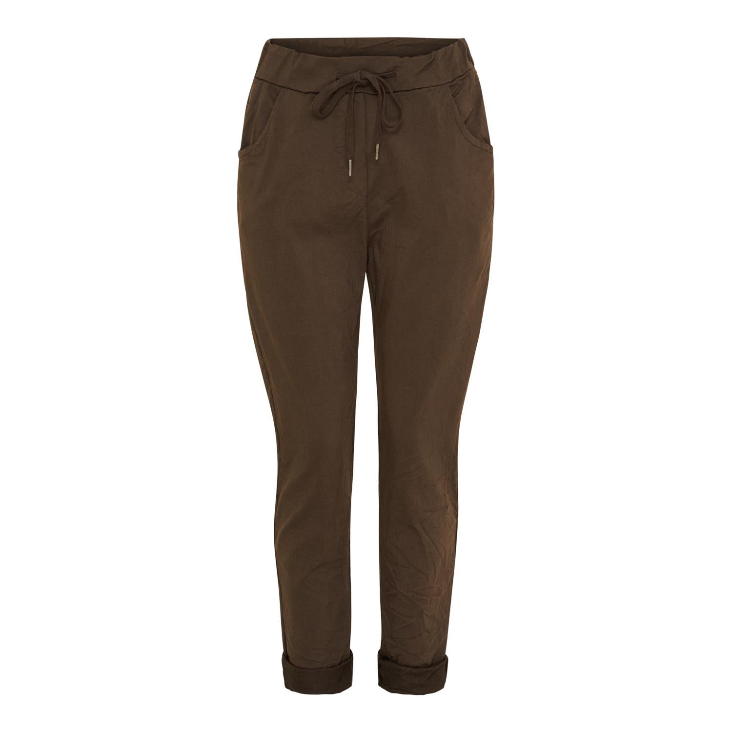 Marta Kalie Pants Mørkebrun