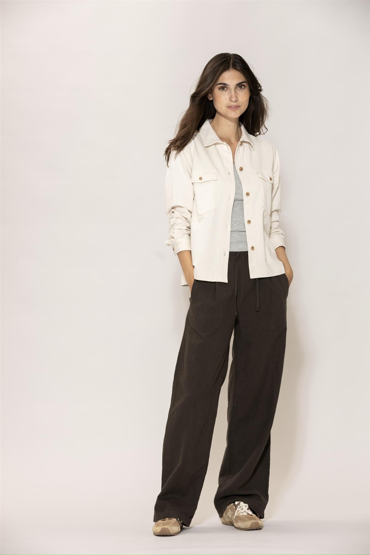 Jannie "vintage" Shirt Cream