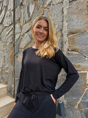 Alma Top Black