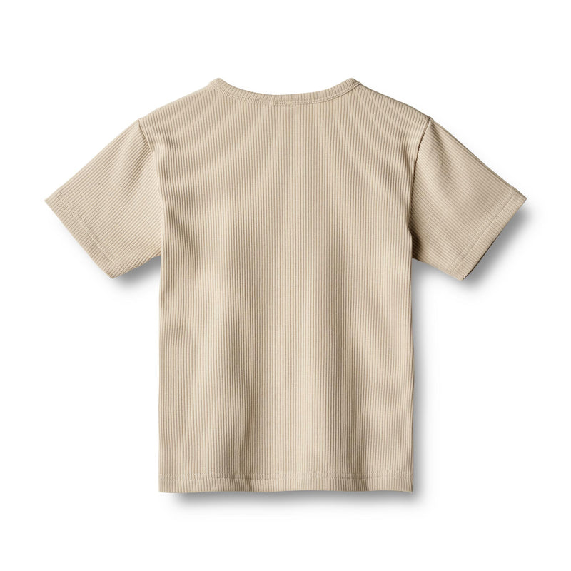 Wheat T-Shirt Lumi feather gray