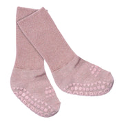 GoBabyGo Non-slip socks - Bamboo Lavender Glitter