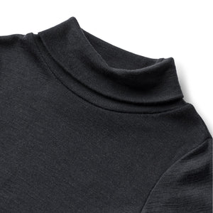 Wheat Wool T-Shirt Roll Neck Aksel