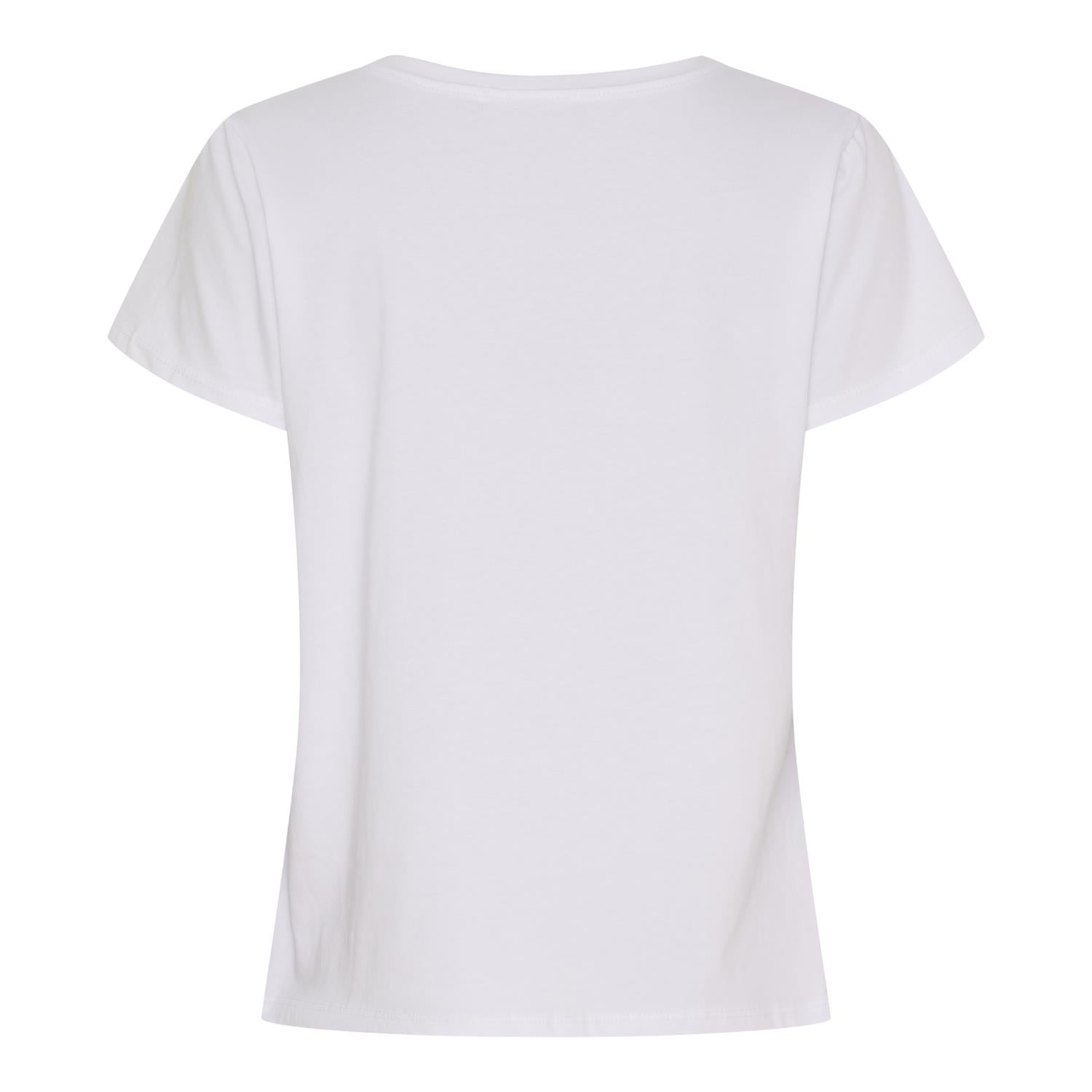 MdcHerdis Tee White/Sky