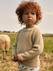 Lil Atelier NALIO WOOL LS KNIT Safari