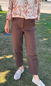 Pepper Era Lang Bukse Brown
