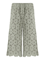 Lil Atelier Dally Wide Pant Forest Fog