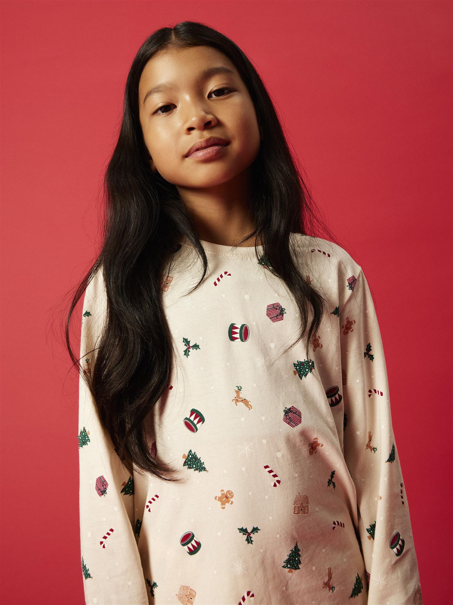 Name it Vismas Nightset 2025 KIDS Whitecap Gray