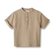 Wheat T-Shirt Svend beige stone